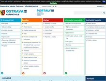 Tablet Screenshot of krasnepole.ostrava.cz