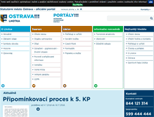 Tablet Screenshot of lhotka.ostrava.cz
