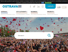Tablet Screenshot of ostrava.cz
